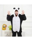Totoro kigurumi kombinezon dla dorosłych zwierząt jednorożec komplet piżamy ciepły miękki ścieg piżamy Onepiece kombinezon zimow