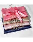 Panna młoda druhna ślub krótki szlafrok szlafrok nowe damskie letnie kimono Yukata koszula nocna Lady Sleepshirts piżama koszula