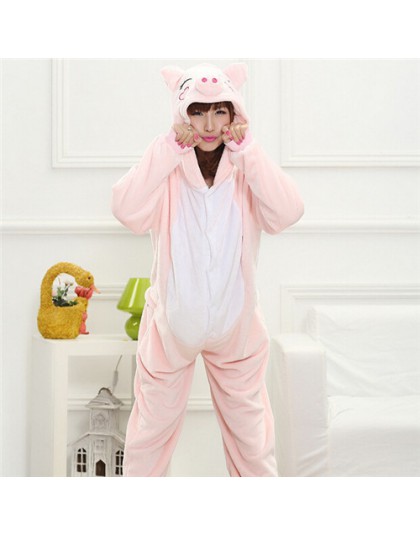 Totoro kigurumi kombinezon dla dorosłych zwierząt jednorożec komplet piżamy ciepły miękki ścieg piżamy Onepiece kombinezon zimow