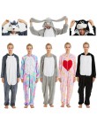 Piżamy damskie piżama dla kobiet jednorożec Kigurumi flanelowe Cute piżama w zwierzątka zestawy kobiety zima bielizna nocna unic
