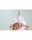 Piżamy damskie piżama dla kobiet jednorożec Kigurumi flanelowe Cute piżama w zwierzątka zestawy kobiety zima bielizna nocna unic