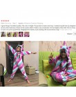 Flanelowe kingurumi dorosłych zwierząt pijama jednorożec piżamy kobiety Cosplay Kigurumi piżama Totoro Stitch Onsie Homewear bie