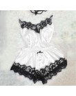 9 kolory Sexy koronkowa bielizna nocna poliester panie piżama femme piżamy damskie piżama piżama פיגמה bielizna nocna sexy piżam