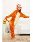 Nowe zimowe kobiety mężczyźni Unisex dorosłych Cute Cartoon Onesie piżama w zwierzątka unicornio haftowany jednorożec Kigurumi f