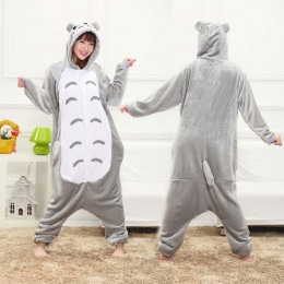 Nowe zimowe kobiety mężczyźni Unisex dorosłych Cute Cartoon Onesie piżama w zwierzątka unicornio haftowany jednorożec Kigurumi f
