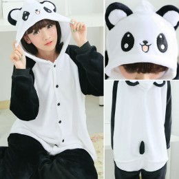 Kobiety Kigurumi jednorożec piżamy zestawy flanelowe śliczne piżama w zwierzątka zestawy kobiety zima unicornio Nightie piżamy b