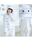 Jednorożec Kigurumi piżama Stitch dorosłych zwierząt Onesie kobiety mężczyźni para 2019 zimowa piżama garnitur kot piżamy flanel