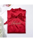 Panna młoda druhna ślub krótki szlafrok szlafrok nowe damskie letnie kimono Yukata koszula nocna Lady Sleepshirts piżama koszula
