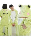 Jednorożec Kigurumi piżama Stitch dorosłych zwierząt Onesie kobiety mężczyźni para 2019 zimowa piżama garnitur kot piżamy flanel