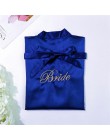 Panna młoda druhna ślub krótki szlafrok szlafrok nowe damskie letnie kimono Yukata koszula nocna Lady Sleepshirts piżama koszula