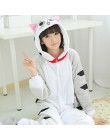 Kobiety Kigurumi jednorożec piżamy zestawy flanelowe śliczne piżama w zwierzątka zestawy kobiety zima unicornio Nightie piżamy b