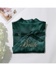 Panna młoda druhna ślub krótki szlafrok szlafrok nowe damskie letnie kimono Yukata koszula nocna Lady Sleepshirts piżama koszula