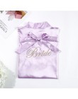 Panna młoda druhna ślub krótki szlafrok szlafrok nowe damskie letnie kimono Yukata koszula nocna Lady Sleepshirts piżama koszula