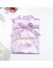 Panna młoda druhna ślub krótki szlafrok szlafrok nowe damskie letnie kimono Yukata koszula nocna Lady Sleepshirts piżama koszula