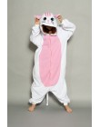 Piżamy damskie piżama dla kobiet jednorożec Kigurumi flanelowe Cute piżama w zwierzątka zestawy kobiety zima bielizna nocna unic