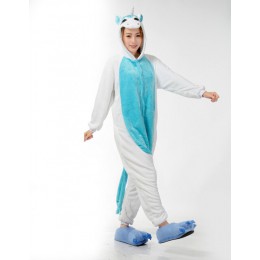 Piżamy damskie piżama dla kobiet jednorożec Kigurumi flanelowe Cute piżama w zwierzątka zestawy kobiety zima bielizna nocna unic