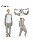 Piżamy damskie piżama dla kobiet jednorożec Kigurumi flanelowe Cute piżama w zwierzątka zestawy kobiety zima bielizna nocna unic