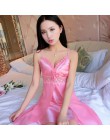 Moda Sexy kobiety bielizna koszula nocna Casual Ladies bielizna nocna koszula nocna Camisola Vestidos Femininos Nightie odzież d