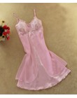 Moda Sexy kobiety bielizna koszula nocna Casual Ladies bielizna nocna koszula nocna Camisola Vestidos Femininos Nightie odzież d