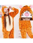 Zimowe flanelowe piżamy damskie Kigurumi jednorożec Onesies Cute Cartoon zwierząt Stitch Unicornio piżamy zestawy bielizna nocna