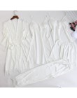 Queenral Silk piżama kobiety 5 sztuk zestawy Sexy koronkowa kobieta satynowa piżama lato Pijama Sexy Mujer bielizna nocna dla ko