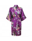 Szaty Rayon kobiety bielizna nocna odzież kwiatowa domowa bielizna intymna Casual Kimono szlafrok Lady seksowna sukienka wieczor