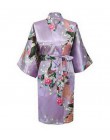 Szaty Rayon kobiety bielizna nocna odzież kwiatowa domowa bielizna intymna Casual Kimono szlafrok Lady seksowna sukienka wieczor