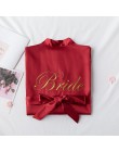 Biała panna młoda druhna haftowana sukienka damska ślub Kimono Sleepshirts piżamy M-XL wiosna koszula nocna szlafrok Sleep Sleep