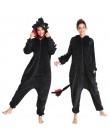 Jak wytresować smoka bezzębny Anime Kigurumi kobiety zimowa flanelowa ze zwierzęciem Onesie śliczne Cosplay piżamy kombinezon pi