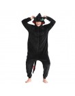 Jak wytresować smoka bezzębny Anime Kigurumi kobiety zimowa flanelowa ze zwierzęciem Onesie śliczne Cosplay piżamy kombinezon pi