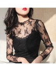 Czarny biały off shoulder koronkowa koszula nocna kobiety Sexy Spaghetti pasek Patchwork bielizna sukienka koronkowa bielizna no