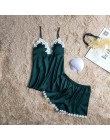 Marka fiklyc piżamy zestawy dla kobiet koronka satin pijama letnia bielizna nocna sexy bielizna piżamy piżamy damskie homewear n