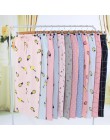 Nowa dama Sleep Bottoms 100% bawełniane spodnie od piżamy damskie spodnie Piyamas tkane spodnie codzienne wygodne Pantalon oddyc