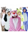 Kigurumi jednorożec piżamy komplety flanelowa ze zwierzęciem piżamy damskie zimowe unicornio Nightie piżamy bielizna nocna Homew