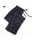 Nowa dama Sleep Bottoms 100% bawełniane spodnie od piżamy damskie spodnie Piyamas tkane spodnie codzienne wygodne Pantalon oddyc