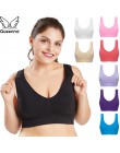 Queenral biustonosze plus Size dla kobiet biustonosz bezszwowy z klockami duży rozmiar 5XL 6XL Bralette biustonosz push-up biust