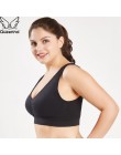 Queenral biustonosze plus Size dla kobiet biustonosz bezszwowy z klockami duży rozmiar 5XL 6XL Bralette biustonosz push-up biust