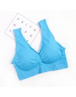 3 sztuk/zestaw Sexy biustonosz z klocków bez szwu Push Up Plus rozmiar XXXL bielizna bezprzewodowy wygodny aktywny biustonosz 20
