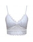 2019 seksowna bielizna kobiety Sexy Bralette kobiety kamizelka w dużym rozmiarze Crop biustonosze bez fiszbin bielizna Sexy V-Ne
