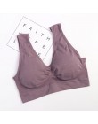 3 sztuk/zestaw Sexy biustonosz z klocków bez szwu Push Up Plus rozmiar XXXL bielizna bezprzewodowy wygodny aktywny biustonosz 20