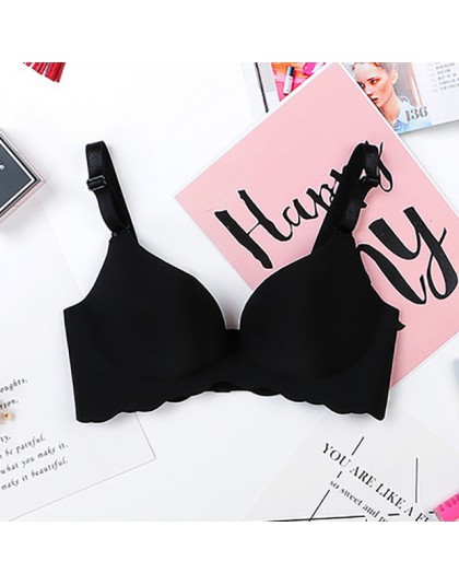 Moda Sexy bra biustonosze dla kobiet Push Up bra bielizna bez szwu biustonosz biustonosz bezprzewodowy biustonosz kobiet bielizn