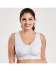 Queenral biustonosze plus Size dla kobiet biustonosz bezszwowy z klockami duży rozmiar 5XL 6XL Bralette biustonosz push-up biust