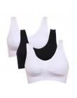 3 sztuk/zestaw Sexy biustonosz z klocków bez szwu Push Up Plus rozmiar XXXL bielizna bezprzewodowy wygodny aktywny biustonosz 20