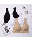 3 sztuk/zestaw Sexy biustonosz z klocków bez szwu Push Up Plus rozmiar XXXL bielizna bezprzewodowy wygodny aktywny biustonosz 20