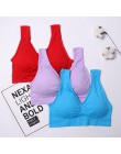 3 sztuk/zestaw Sexy biustonosz z klocków bez szwu Push Up Plus rozmiar XXXL bielizna bezprzewodowy wygodny aktywny biustonosz 20