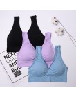 3 sztuk/zestaw Sexy biustonosz z klocków bez szwu Push Up Plus rozmiar XXXL bielizna bezprzewodowy wygodny aktywny biustonosz 20