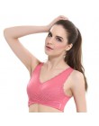 Queenral Sexy kobiety biustonosz biustonosz nieusztywniany push up bielizna kamizelka biustonosz z przodu biustonosze dla kobiet
