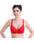 SVOKOR kobiety biustonosze moda Casual Sexy V-neck Solid Color z miseczkami na piersi koronkowa chusta nylonowa oddychająca elas