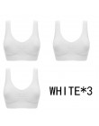 Jerrinut Dropshipping VIP 3 sztuk/partia biustonosze plus size dla kobiet biustonosz bezszwowy bawełna sport uśpienia aktywne Br