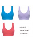 Jerrinut Dropshipping VIP 3 sztuk/partia biustonosze plus size dla kobiet biustonosz bezszwowy bawełna sport uśpienia aktywne Br
